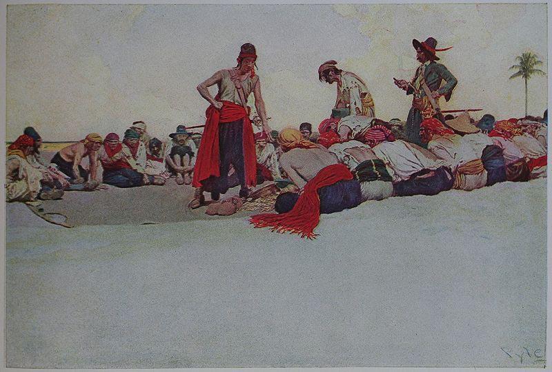 Howard Pyle So the Treasure was Divided